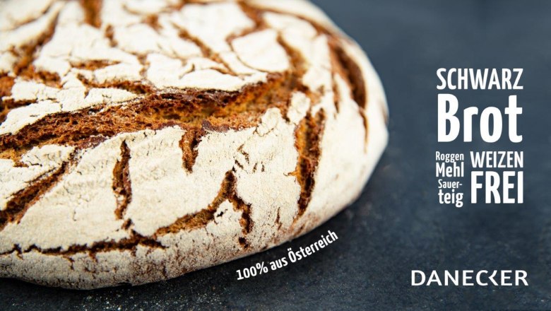 Schwarzbrot, Bäckerei Danecker, © Bäckerei Danecker Schwarzbrot, Bäckerei Danecker, © Bäckerei Danecker