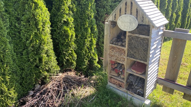 Insektenhotel, © Barbara Weilguni Insektenhotel, © Barbara Weilguni