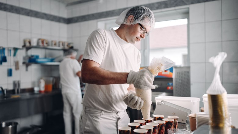 Bauernhofeis Gebetsberger, © Moststraße, dochbodnliacht