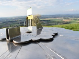 Panoramaplatte auf der Blümelsberger Höhe, © Marktgemeinde Seitenstetten