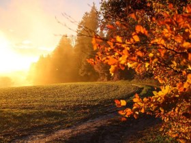 Sonnenuntergang bei der Windlucke, © OEAV Ortsgruppe Blindenmarkt