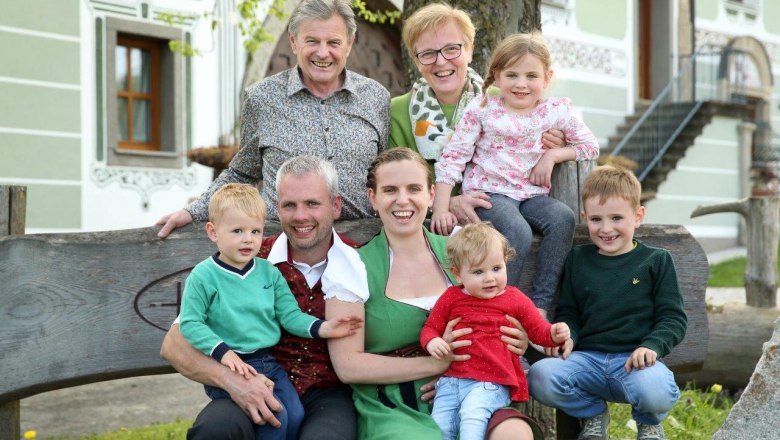 Familie Hauer, © weinfranz.at