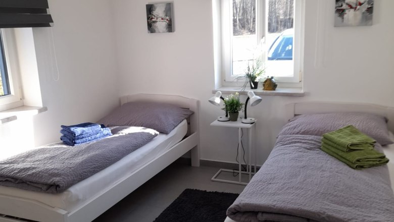 Schlafzimmer, &copy; Haus am Bach