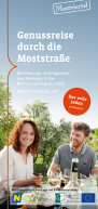 Cover Genusskarte Moststraße (erhältlich ab Februar 2025)