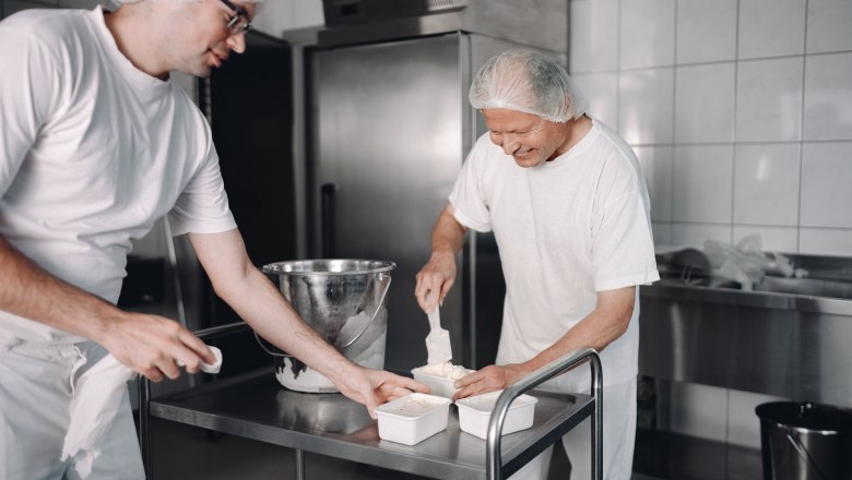 Bauernhofeis Gebetsberger, © Moststraße, dochbodnliacht