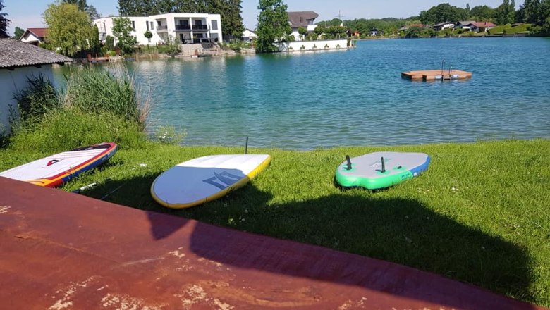 Meli's Bistro StandUp-Paddling am Ausee 3, &copy; Marktgemeinde Blindenmarkt