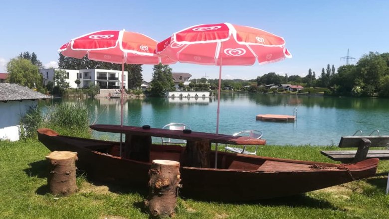 Meli's Bistro Sitzpl&auml;tze am Seeufer Ausee 3, &copy; Marktgemeinde Blindenmarkt