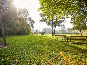 Spielplatz am Kunstrasenplatz, © Jetzinger Frank Photography