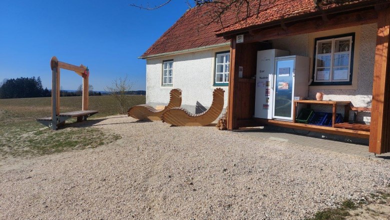 Rastplatz am Hummelberg, &copy; Genussh&uuml;tte am Hummelberg