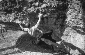 Im Bouldergebiet Steinwände, © Renate Roithinger